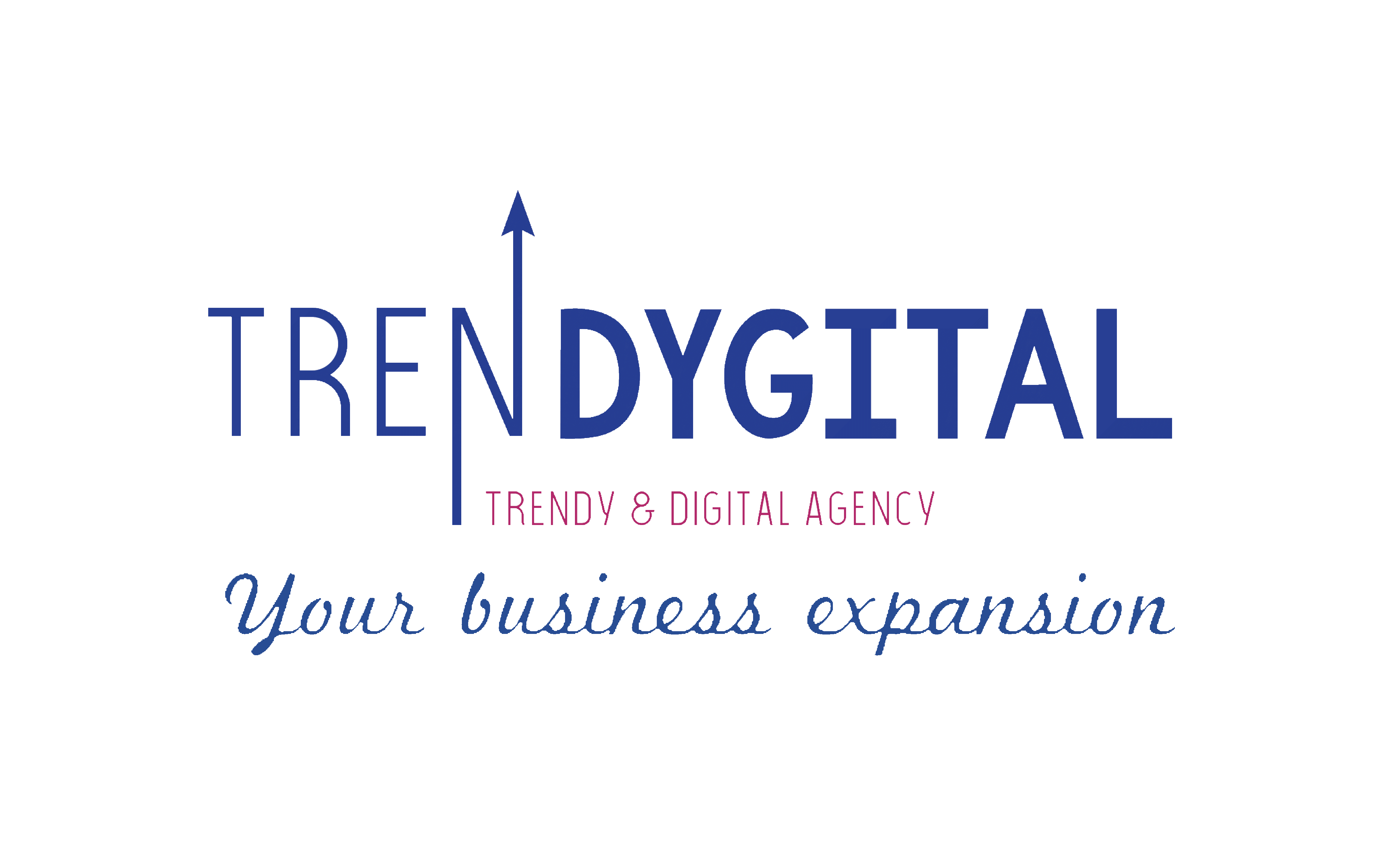 Logo for Trendygital web development and SEO agency in Paris